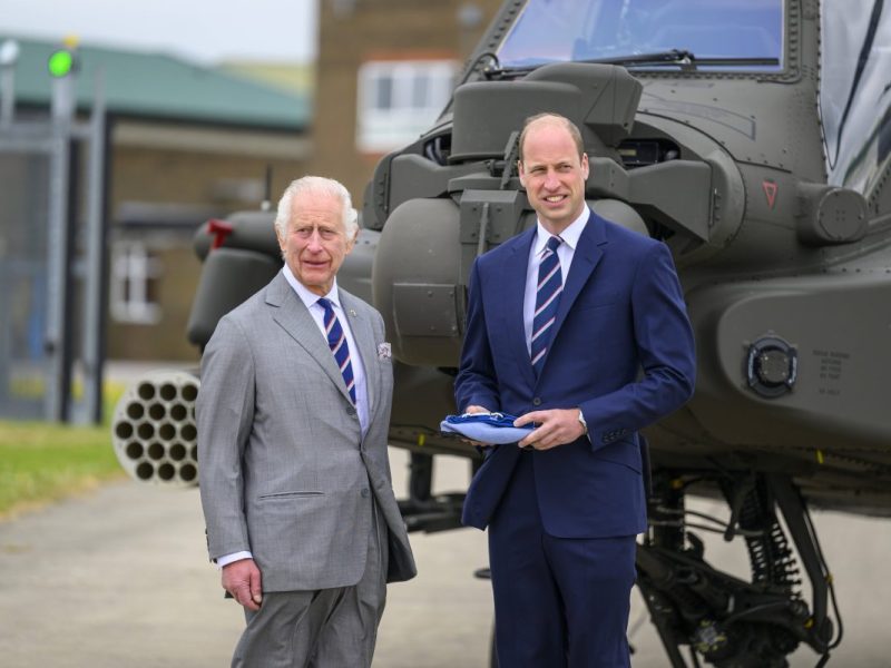 König Charles III. und Prinz William verfolgen heimlichen Plan gehen Harry und seine Frau.