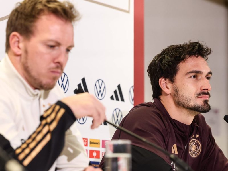 Mats Hummels wurde von Julian Nagelsmann ignoriert.