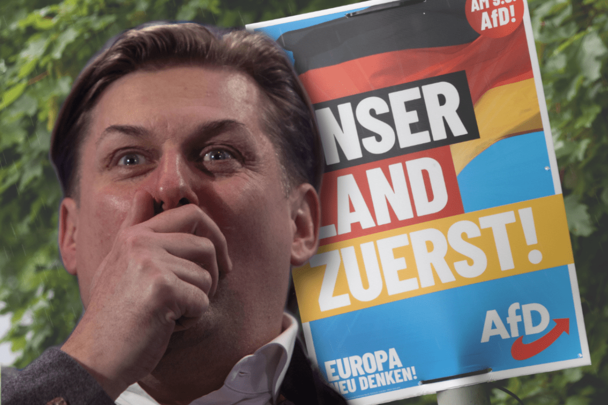 Die AfD wirbt für einen 
