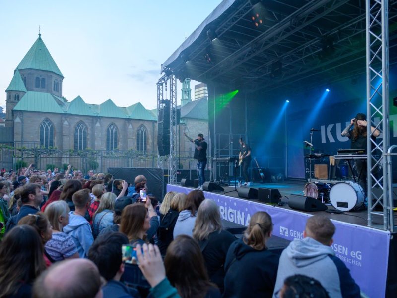 Essen Original: Sorgen machen sich breit.