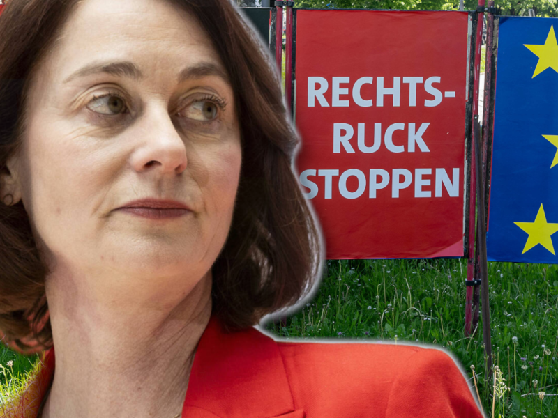 Katarina Barley warnt vor Rechtsruck in Europa.
