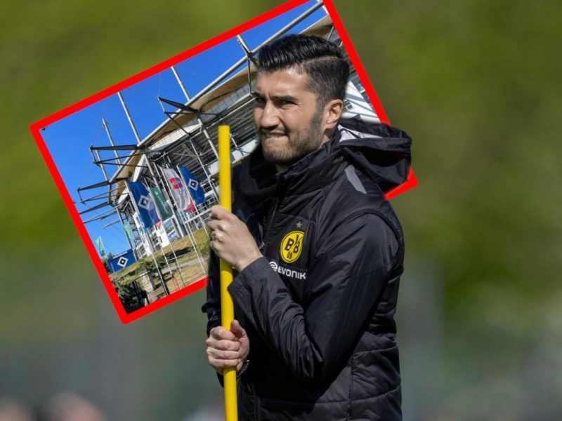 Nuri Sahin, Trainer von Borussia Dortmund beim Training.