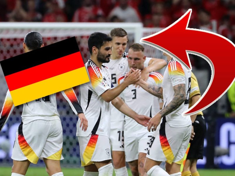 Deutschland jubelt über den Sieg in Gruppe A - muss aber auch schlucken.