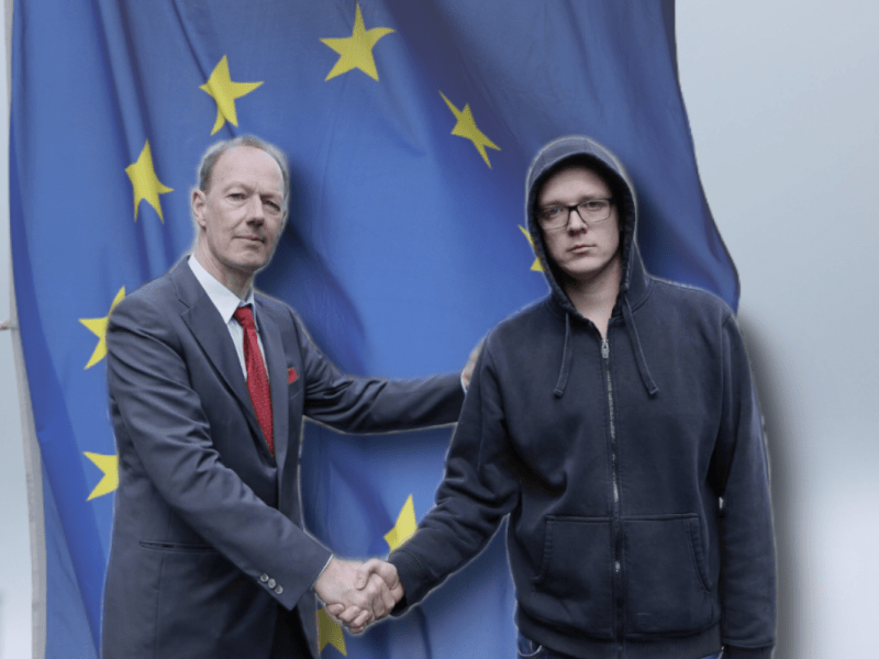 Unmittelbar vor der Europawahl holt ein CDU-Mann zur verbalen Peitsch aus. Sein Ziel: Die Partei.