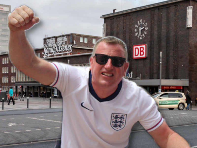Keine Duisburg-Fans: Engländer bei der EM