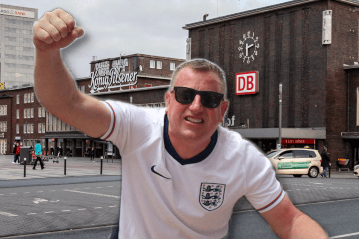 Keine Duisburg-Fans: Engländer bei der EM