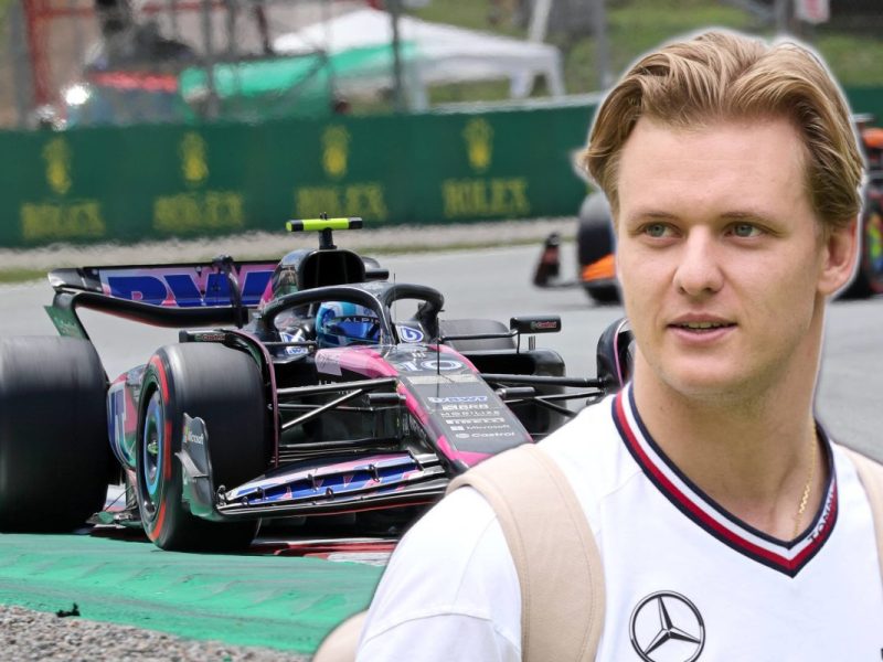 Mick Schumacher schaut genau, was bei Alpine in der Formel 1 passiert.