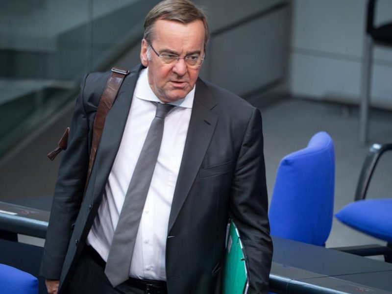 Boris Pistorius in Berlin.