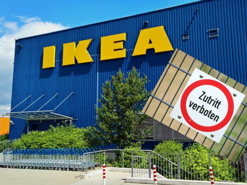 Ikea geht innovativen Weg. Hier darf nicht mehr jeder rein