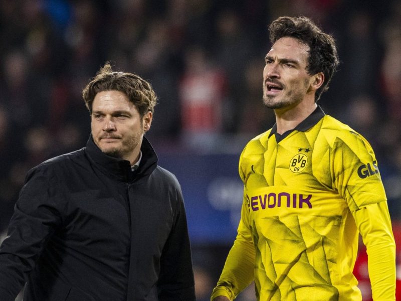 Mats Hummels und Edin Terzic - wie angespannt ist das Verhältnis bei Borussia Dortmund?