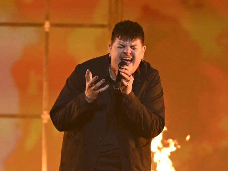 Isaak Guderian beeindruckt gewöhnlich mit seiner kraftvollen Stimme, aber beim ESC konzentrierten sich einige vor allem auf sein Gewicht...