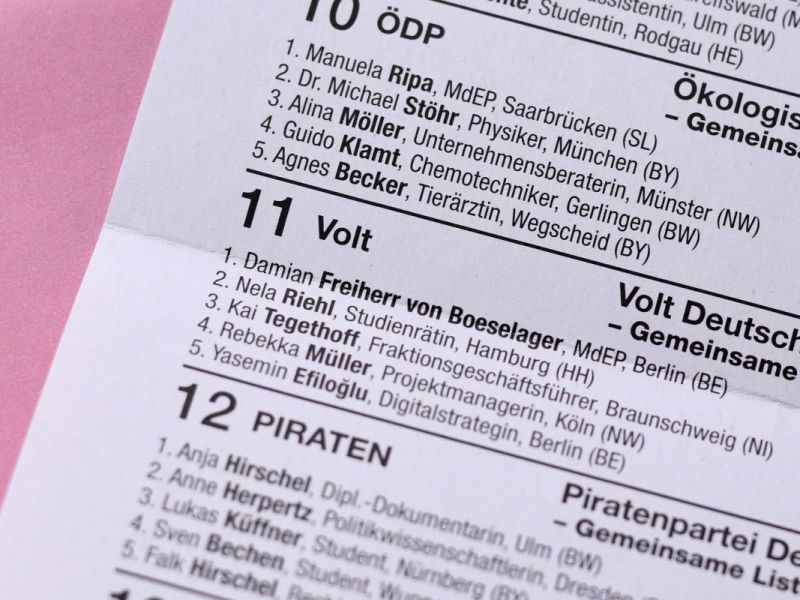 So haben Parteien wie Volt, DIE PARTEI, und Freie Wähler bei der Europawahl abgeräumt.
