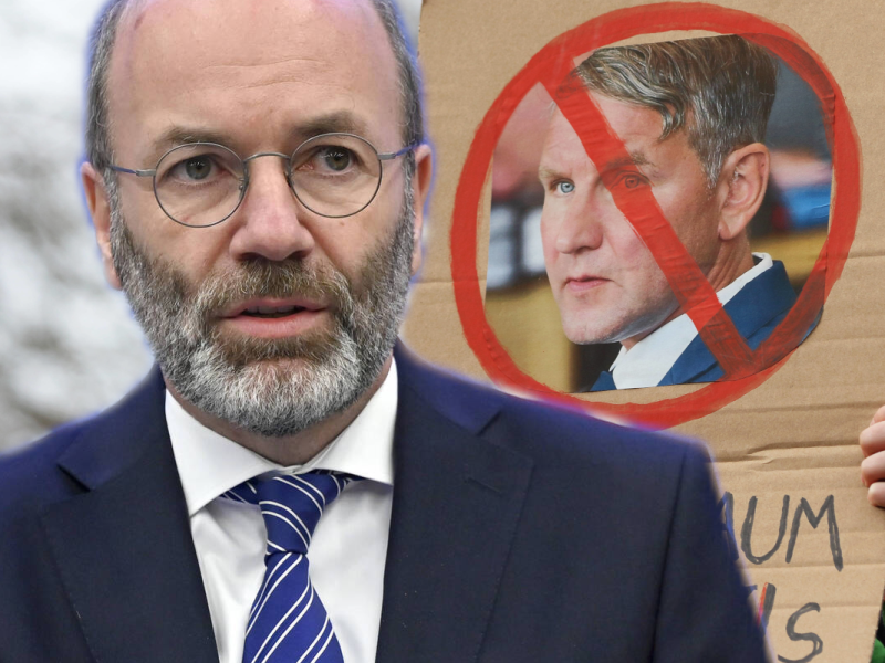 Manfred Weber (CSU) gegen Rechtsruck bei Europawahl 2024.