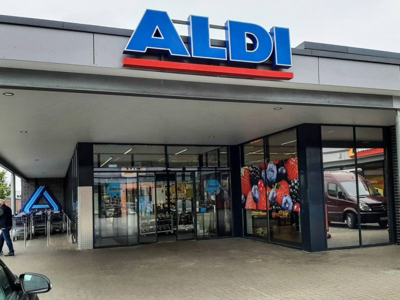 Aldi lockt Kunden mit roten Preisschild in die Falle