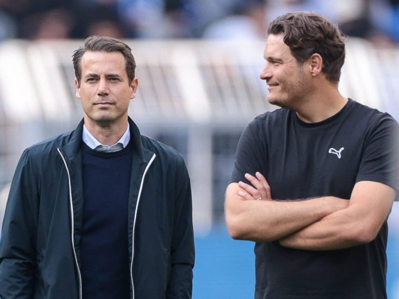 Borussia Dortmund: Lars Ricken und Edin Terzic.