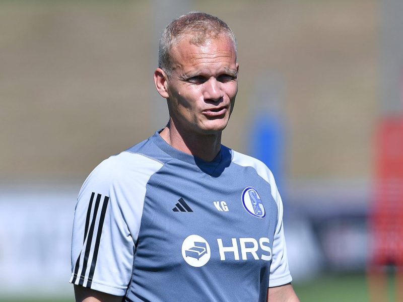 Karel Geraerts sucht einen neuen Kapitän für den FC Schalke 04.