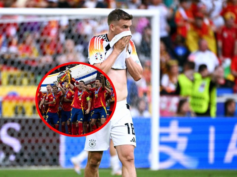 Deutschland durfte nach dem Ausscheiden beim EM-Finale nur zuschauen. Jetzt kommt es für den EM-Gastgeber noch härter.