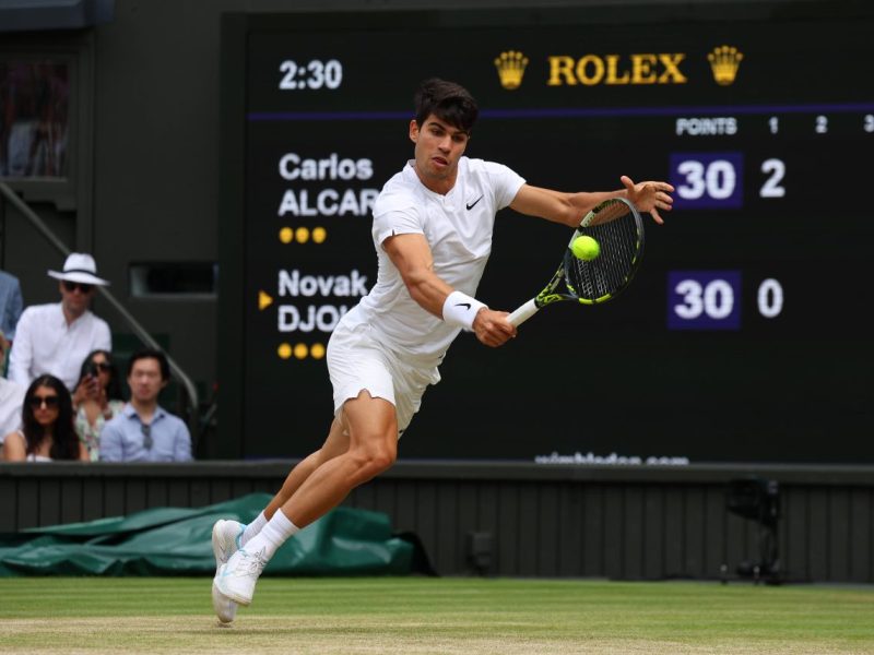 Alcaraz Djokovic Wimbledon
