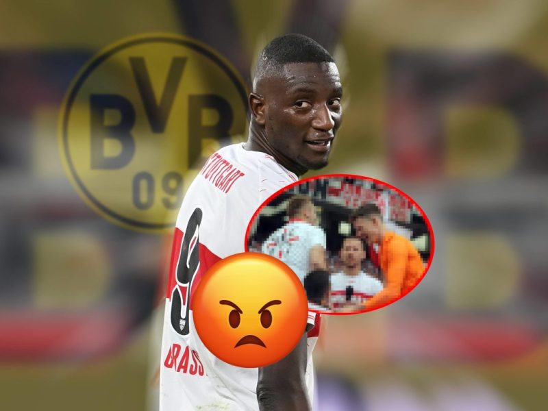 Der Wechsel von Serhou Guirassy zum BVB ist perfekt. Seine Verabschiedung reißt bei den VfB-Fans alte Wunden auf.