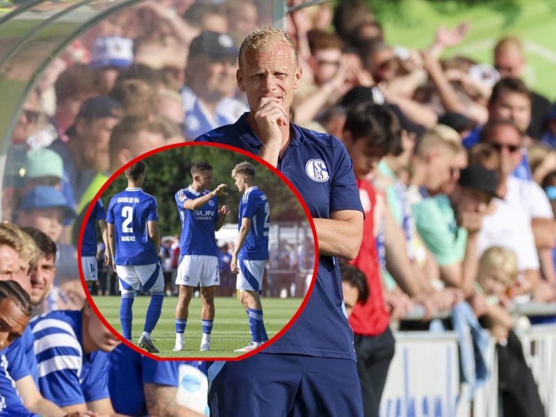 Die neue Saison steht für den FC Schalke 04 und Karel Geraerts vor der Tür. Geht der Belgier gleich zu einem drastischen Schritt?