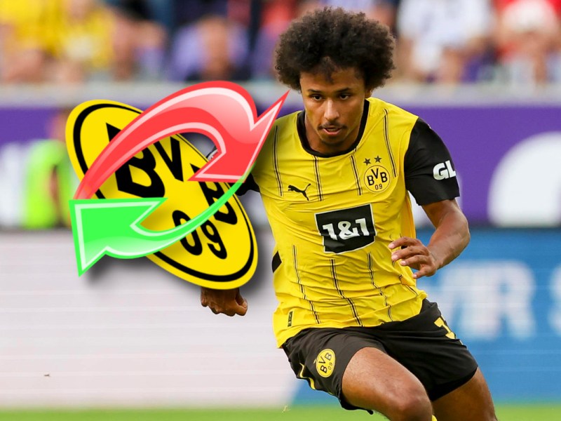 Karim Adeyemi könnte Borussia Dortmund verlassen.