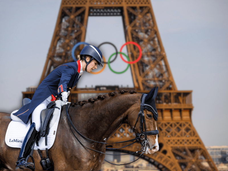 Reiterin Charlotte Dujardin sorgte vor Olympia 2024 für einen Skandal.