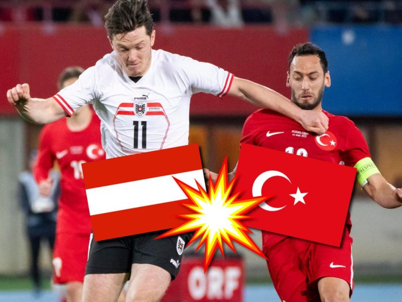 Österreich und Türkei wollen ins EM-Viertelfinale.