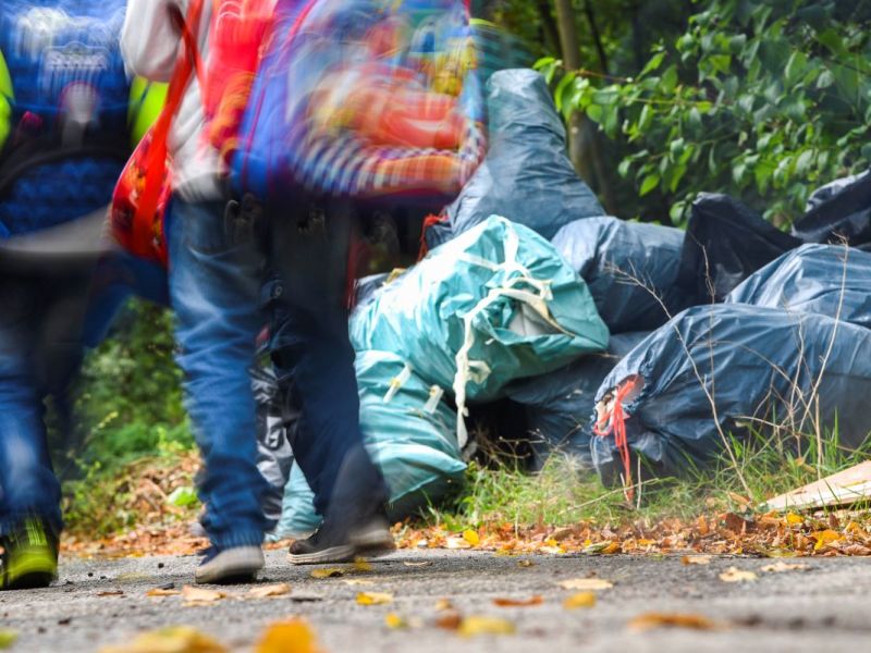 In Duisburg wurde ein Kopf nahe einem Spielplatz gefunden. (Symbolbild)