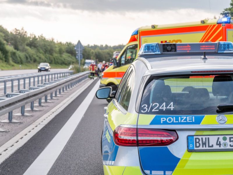 Unfall Autobahn