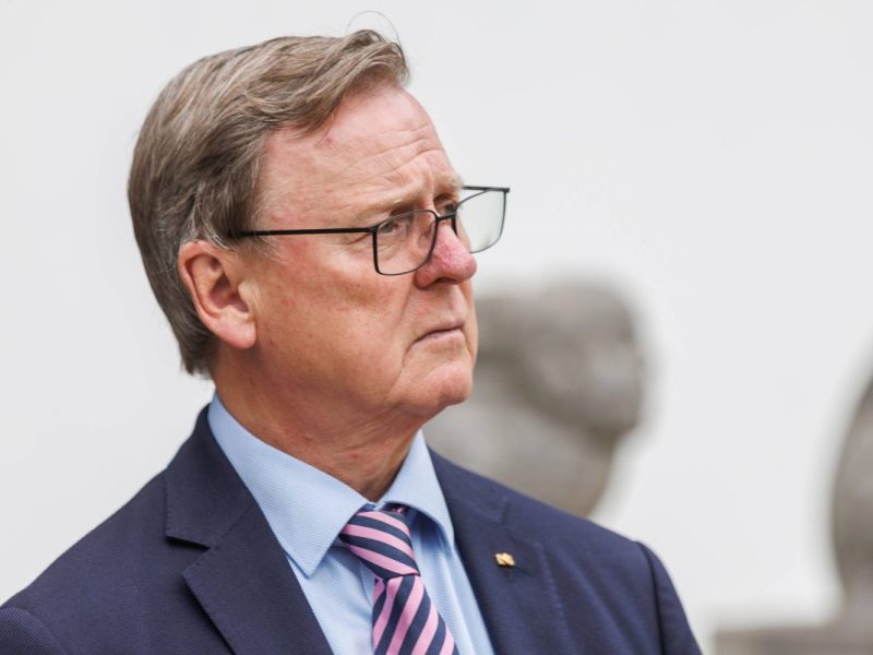 Bodo Ramelow vor der Thüringen-Wah.