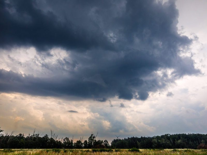 Das Wetter in NRW bringt Gewitter mit sich