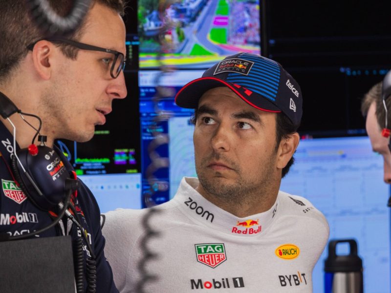 Sergio Perez fährt um seine Formel-1-Karriere.