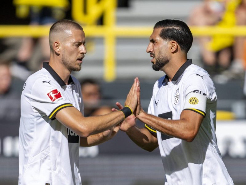 Borussia Dortmund: Waldemar Anton und Emre Can.