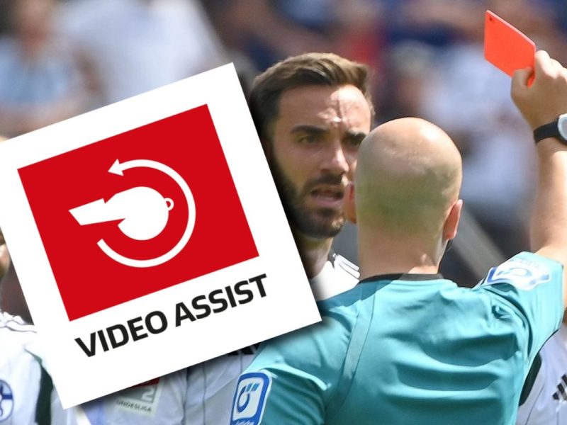 Mega-Streit um den Schiedsrichter beim FC Schalke 04.