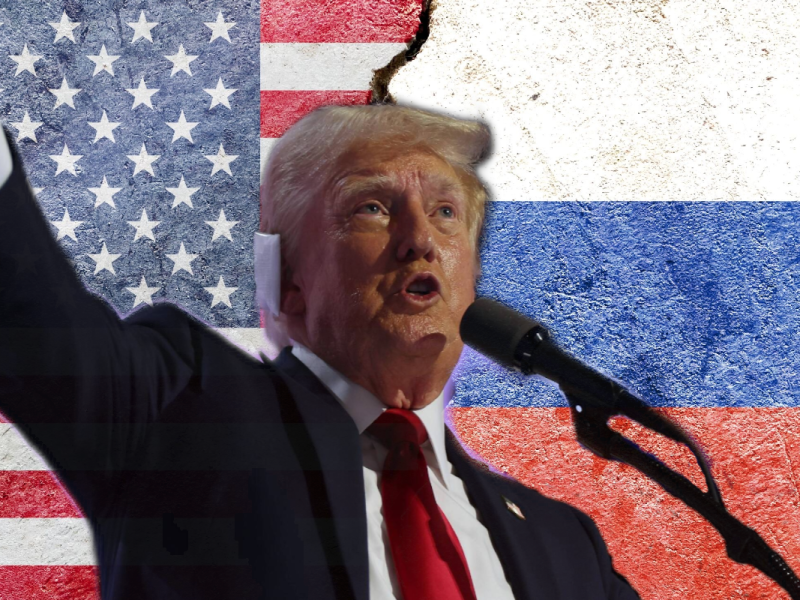 Donald Trump holte zur nächsten beleidigenden Attacke aus und lobte Putin.