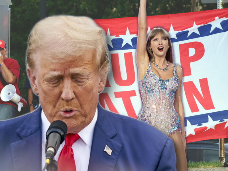 Donald Trump versucht mittels KI-Bilder die letzten Prozentpunkte zusammenzukratzen.