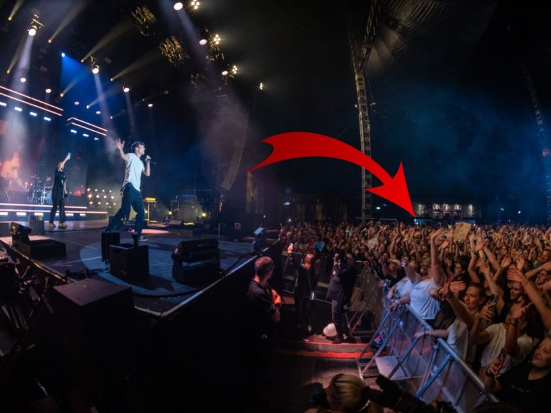 Wincent Weiss beim Zeltfestival Ruhr in Bochum