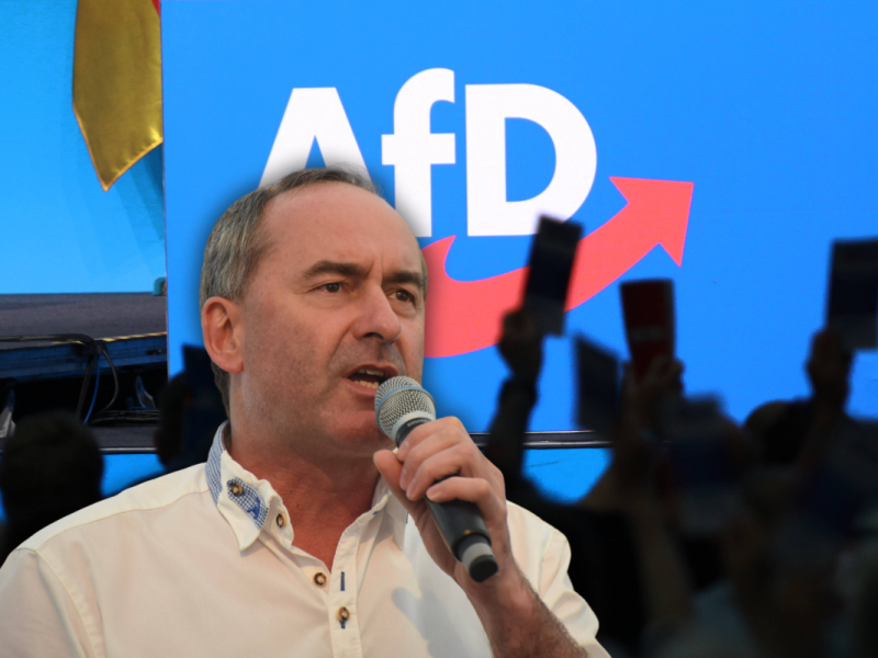 Freie Wähler-Chef Hubert Aiwanger unterstützt einen Beitrag eines radikalen AfD-Vordenkers.