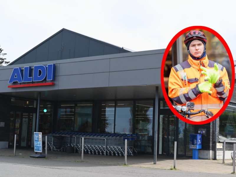 Aldi Nord hat eine Anzeige vom Anzeigenhauptmeister kassiert! (Montage)