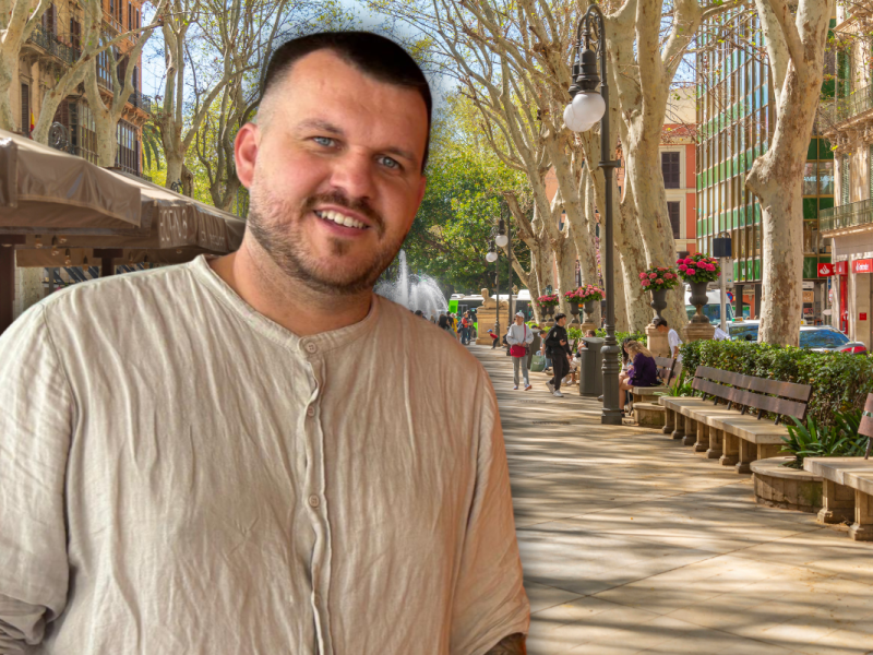 Kilian Gildenberg verkauft Berliner Döner auf Mallorca.