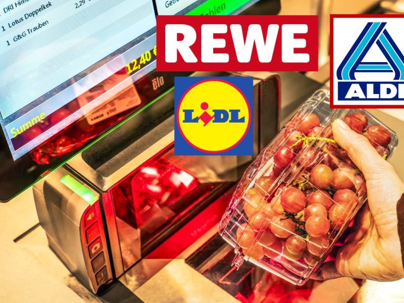 Rewe, Lidl, Aldi: QR-Code