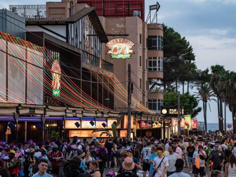 Die Schinkenstraße auf Mallorca.