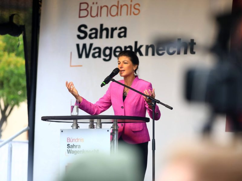 BSW-Chefin Sahra Wagenknecht