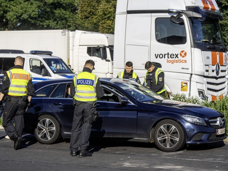 NRW Grenzkontrolle A40