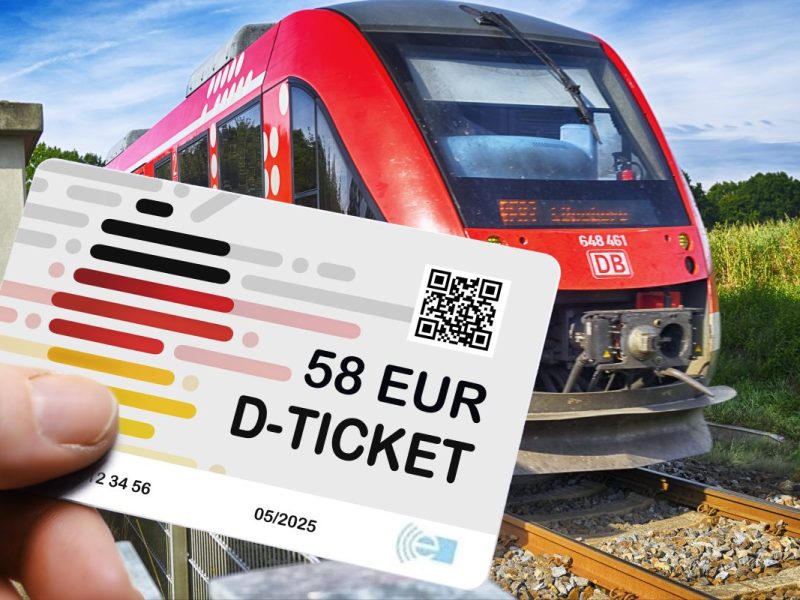 58-Euro-Hammer beim Deutschlandticket