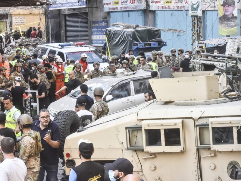 Die Angriffe aus Israel haben eine neue Fluchtbewegung ausgelöst.