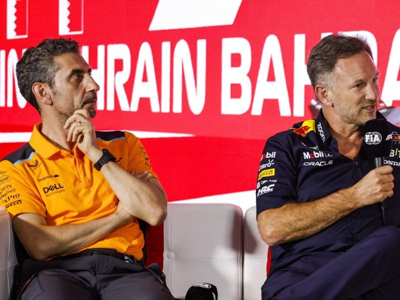 Formel 1: Andrea Stella und Christian Horner sind erbitterte Rivalen.