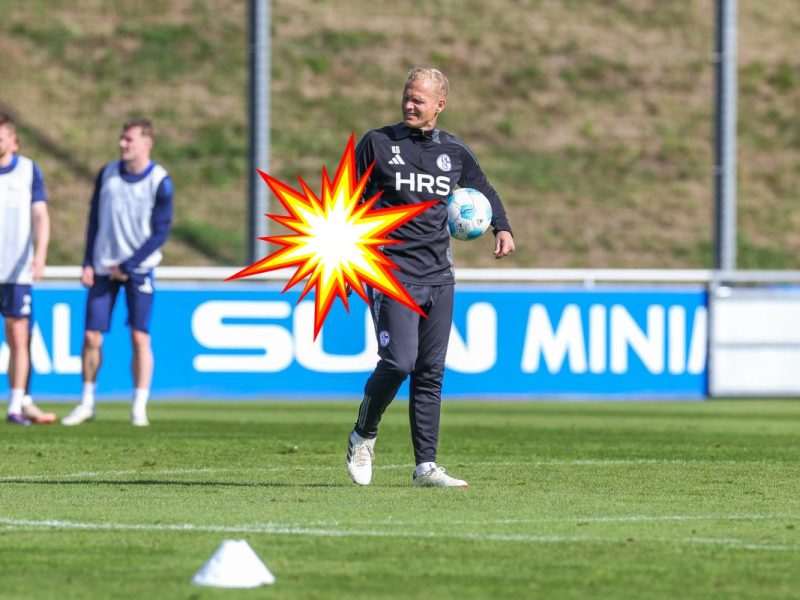 Beim FC Schalke 04 hat es im Training einmal mehr geknallt! Einmal mehr steht ein bestimmter Akteur im Fokus.