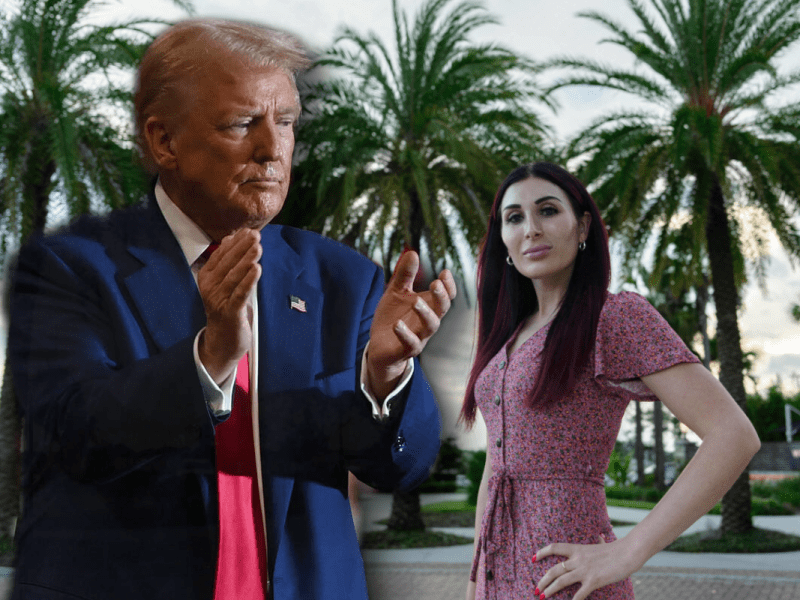 Laura Loomer ist die neue Influencerin an der Seite von Donald Trump.
