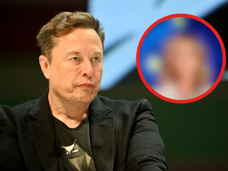 Elon Musk und Italiens Regierungschefin Giorgia Meloni.